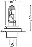 Osram H4 Night Breaker 220 - Strålkastare och glödlampor - 4062172399555 - 3