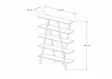 Bokhylla Hanah Home Perla Ek Massiv Furu 120x148x30 cm - Bokhyllor - 8681875207095 - 4