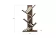 Bokhylla Hanah Home Cemo Valnöt Massiv Furu 35x90x18 cm - Bokhyllor - 8682870717145 - 2