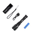 PNI Adventure FBW48 ficklampa med LED, 750lm, aluminium, 3000 mAh batteri, avstånd 450 meter, svart - Ficklampor - 5949066534065 - 5