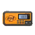 PNI DYN300 bärbar radio med dynamo, solcellsladdning, ficklampa, 4000 mAh powerbank, SOS, IPX3, orange - Radioapparater - 5949066537325 - 3
