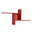 Vägghylla Hanah Home Raf04Kk1 Röd Spånskiva 100x50x18 cm - Vägghyllor - 8684282333395 - 6