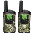 Walkie-Talkie Set | 2 handenheter | Upp till 7 km | Frekvenskanaler: 8 | PTT / VOX | 24 h standby | Headsetutgång | Inbyggd ficklampa | Kamouflage - Walkie-talkies och megafoner - 8712412593675 - 1