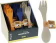 Spork i PBT-plast 2-pack 17 cm - Bestick och serveringsredskap - 8721037354035 - 1