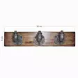 Klädhängare Hanah Home Boruraf038 Valnöt Metall 50x11x9 cm - Möbler - 8681875208245 - 4