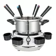 Elektrisk fondue 2L 1200W Rostfritt stål / Vit - Specialmaskiner och grillar för köket - 5707160021085 - 11