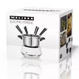 Elektrisk fondue 2L 1200W Rostfritt stål / Vit - Specialmaskiner och grillar för köket - 5707160021085 - 67
