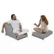 Sittsäck Atelier del Sofa Siesta Fume Polyester 55x180 cm - Saccosäckar - 8683743039715 - 2