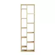 Bokhylla Hanah Home Tomi Safir Ek Spånskiva 45x150x20 cm - Bokhyllor - 8683342889285 - 5
