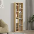 Bokhylla Hanah Home Tomi Safir Ek Spånskiva 45x150x20 cm - Bokhyllor - 8683342889285 - 2