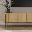 TV-bänk Hanah Home Herman Ek Spånskiva 160x45,6x31,4 cm - TV-bänkar - 8684283501625 - 4