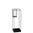 Paraplyställ Aberto Design ?emsiye-A Svart Metall 20x20x61 cm - Möbler - 8684283511235 - 1