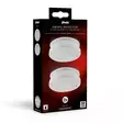 Rökdetektor med 10 års drifttid för batteri och sensor 2-pack Vit - Brandvarnare och kolmonoxidvarnare - 8712412574575 - 69