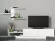 TV-bänk Hanah Home Egemen Vit Spånskiva 180x40x31,8 cm - TV-bänkar - 8681181613795 - 3