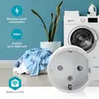 SmartLife Smart Plug | IP21 | Strömmätare | 2500 W | Jordad kontakt / Typ F (CEE 7/7) | -10 - 40 °C | Android / IOS | Vit | 1 st. - Smarta eluttag - 5412810269945 - 54