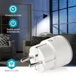 SmartLife Smart Plug | IP21 | Strömmätare | 2500 W | Jordad kontakt / Typ F (CEE 7/7) | -10 - 40 °C | Android / IOS | Vit | 1 st. - Smarta eluttag - 5412810269945 - 53