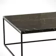 Soffbord Hanah Home Poly Royal Svart Vit Spånskiva 75x43x75 cm - Soffbord - 8681875560015 - 1