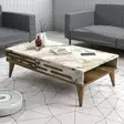 Soffbord Hanah Home Valensiya Valnöt Spånskiva 105x60x34,6 cm - Soffbord - 8684282088325 - 2