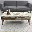 Soffbord Hanah Home Valensiya Valnöt Spånskiva 105x60x34,6 cm - Soffbord - 8684282088325 - 3