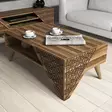 Soffbord Hanah Home Beril Valnöt Spånskiva 105x58x40 cm - Soffbord - 8681875183665 - 2