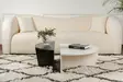 Soffbord Nordure Orion Trävit Spånskiva 90x30x60 cm 85x35x30 cm - Soffbord - 8684283439775 - 4