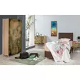 Garderob Hanah Home Stil 729 Sonoma Ek Spånskiva 90x192x52 cm - Garderober - 8681875341225 - 2