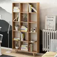 Bokhylla Hanah Home Zipa Ek Spånskiva 100x184x25 cm - Bokhyllor - 8681875179095 - 3