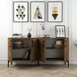Konsolbord Hanah Home Kiev 160 Valnöt Spånskiva 160x78x35 cm - Byråer och skåp - 8683743027835 - 5