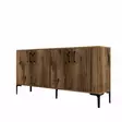 Konsolbord Hanah Home Kiev 160 Valnöt Spånskiva 160x78x35 cm - Byråer och skåp - 8683743027835 - 6