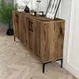 Konsolbord Hanah Home Kiev 160 Valnöt Spånskiva 160x78x35 cm - Byråer och skåp - 8683743027835 - 4