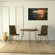 Matbord Hanah Home Sandalf Valnöt Spånskiva 90x75x90 cm - Bord - 8681875741865 - 2