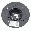 Terassijalka Säädettävä 25-40 mm - Clever Level (Max 500kg) alhaalta kuvattuna - Terrassfötter och skruvpålar - 5903766968735 - 5