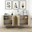 Konsolbord Hanah Home Kiev Travertin Spånskiva 180x78x35 cm - Byråer och skåp - 8684283020775 - 3