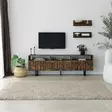 TV-bänk Hanah Home Aristo Valnöt Massiv Furu 170x40x30 cm - TV-bänkar - 8683743040865 - 6