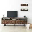 TV-bänk Hanah Home Aristo Valnöt Massiv Furu 170x40x30 cm - TV-bänkar - 8683743040865 - 3