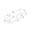 TV-bänk Hanah Home Grasyas Ljus Valnöt Beige Spånskiva 180x50,2x29,6 cm - TV-bänkar - 8684283434015 - 7