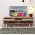 TV-bänk Hanah Home Glasgow Ek Spånskiva 140x52x35 cm - TV-bänkar - 8681875078275 - 4