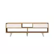 TV-bänk Hanah Home Glasgow Ek Spånskiva 140x52x35 cm - TV-bänkar - 8681875078275 - 1