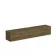 TV-bänk Hanah Home Denby Valnöt Spånskiva 160x29,6x31,4 cm - TV-bänkar - 8684283208715 - 1