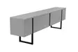 TV-bänk Hanah Home Serenity Grå Svart Spånskiva 180x50x29,5 cm - TV-bänkar - 8684283112005 - 10