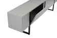 TV-bänk Hanah Home Serenity Grå Svart Spånskiva 180x50x29,5 cm - TV-bänkar - 8684283112005 - 9