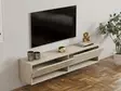 TV-bänk Hanah Home Arges Travertin Spånskiva 141x31x30 cm - TV-bänkar - 8684283021345 - 4
