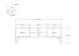 TV-bänk Hanah Home Hare Vit Antracit Spånskiva 140x50x30 cm - TV-bänkar - 8683342740265 - 7