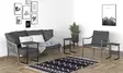 Nästbord Hanah Home Sali Svart Antracit Spånskiva 40x55x40 36x50x36 32x45x32 cm - Möbler - 8684282354185 - 3