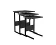 Nästbord Hanah Home Sali Svart Antracit Spånskiva 40x55x40 36x50x36 32x45x32 cm - Möbler - 8684282354185 - 1