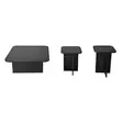 Soffbord Hanah Home Blues Svart Spånskiva 40x50x40 40x55x40 80x30x80 cm - Soffbord - 8684282417255 - 1