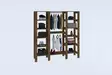 Garderob Hanah Home Valnöt Spånskiva 161,4x180x33,6 cm - Garderober - 8683743676545 - 3