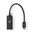 USB-C Adapter | USB 3.2 Gen 1 | USB-C Hane | DisplayPort Hona | 8K@30Hz | 0.20 m | Rund | Nickelplaterad | PVC | Svart | Låda - Dator och nätverk - 5412810336135 - 30