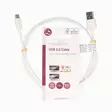 USB-kabel | USB 2.0 | USB-A Hane | USB-C Hane | 15 W | 480 Mbps | Nickelplaterad | 1.00 m | Rund | PVC | Svart | Label - Nedis produkter - 5412810481125 - 66