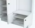 Hallmöbel Hanah Home M11 Vit Spånskiva 119,6x182,8x37,3 cm - Hallskåp - 8681875885255 - 8